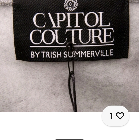 Capitol Couture by Trish Summerville Hunger Games GIRL ON FIRE sweatshirt NWT - Picture 4 of 5